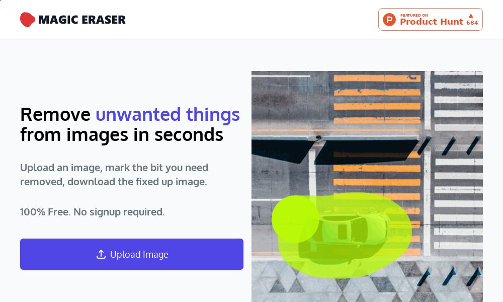 Screenshot of Magic Eraser