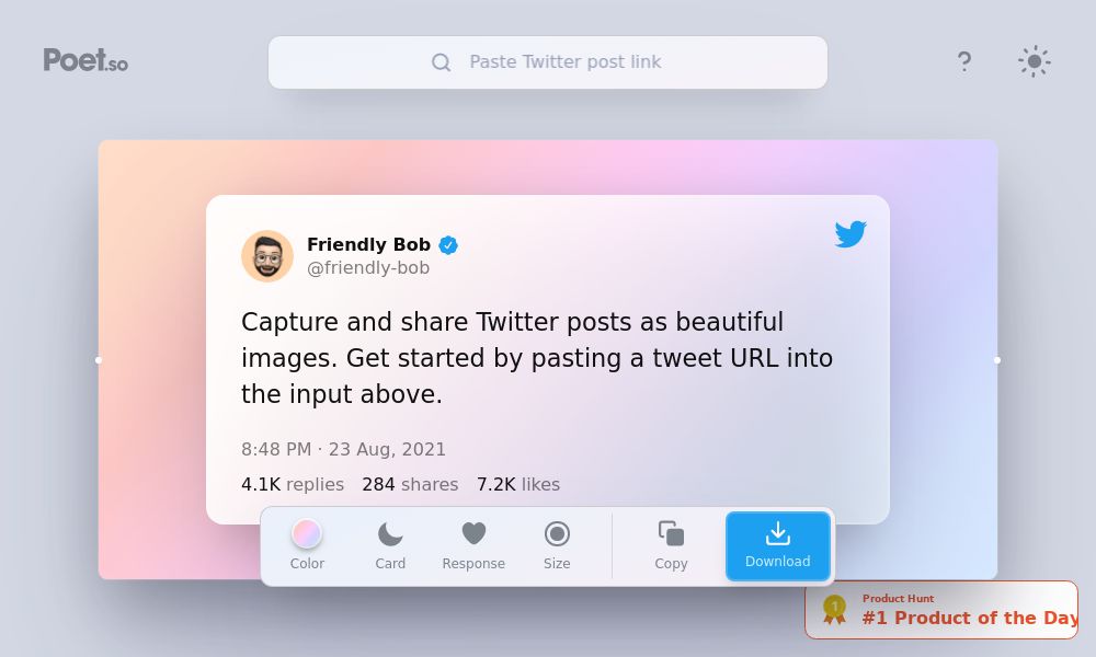 Screenshot of Poet.so