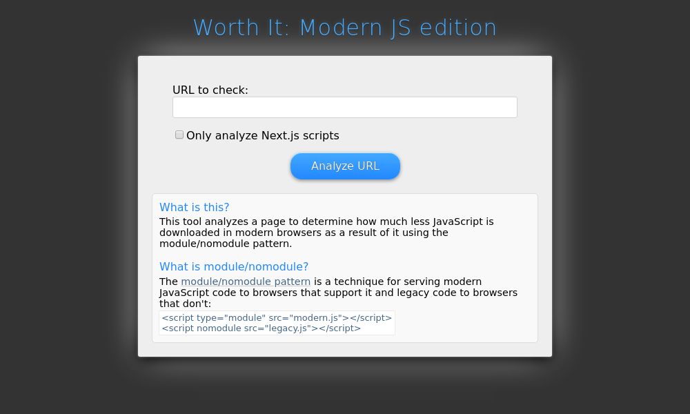 Screenshot of Worth It